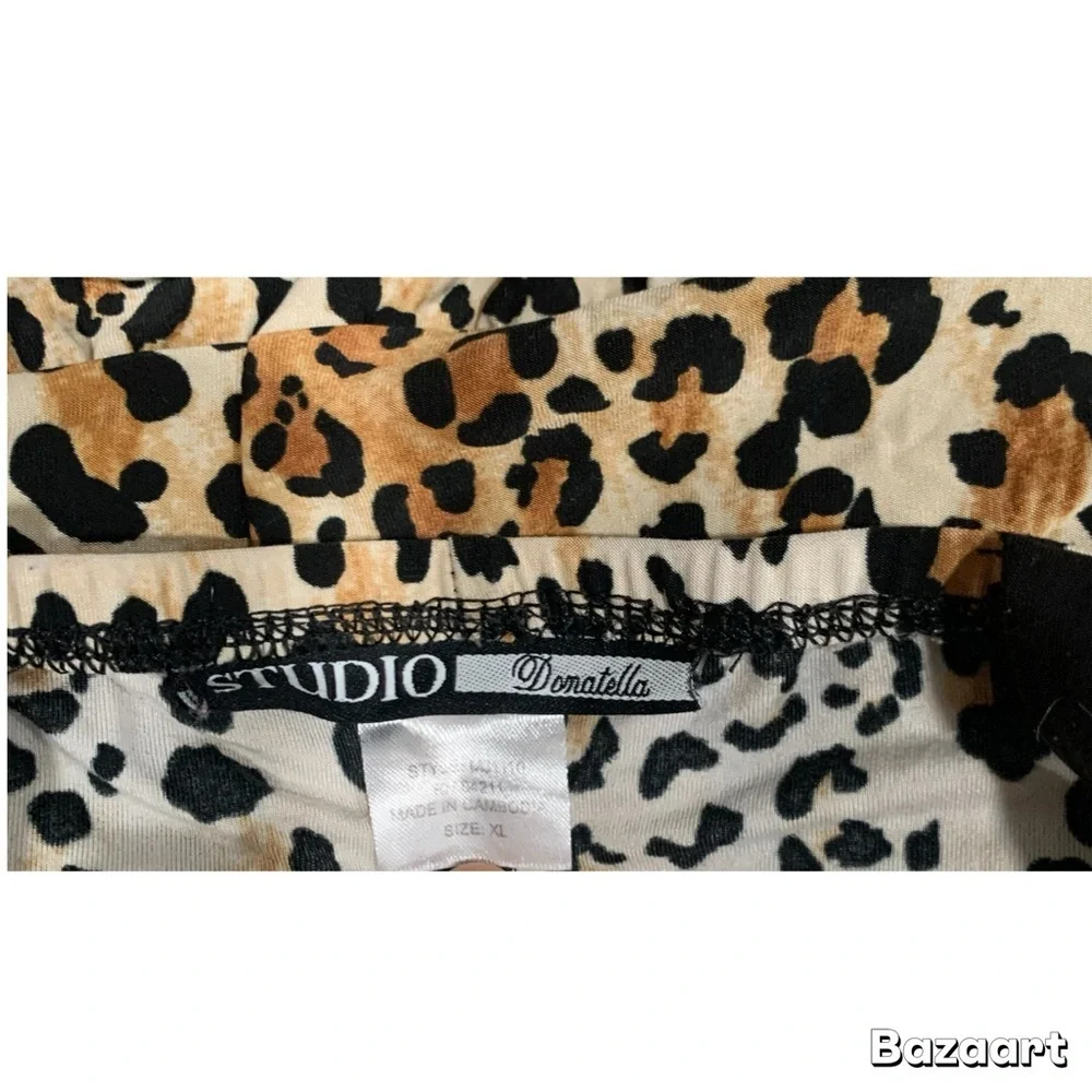 Elegant Leopard Print Chemise
